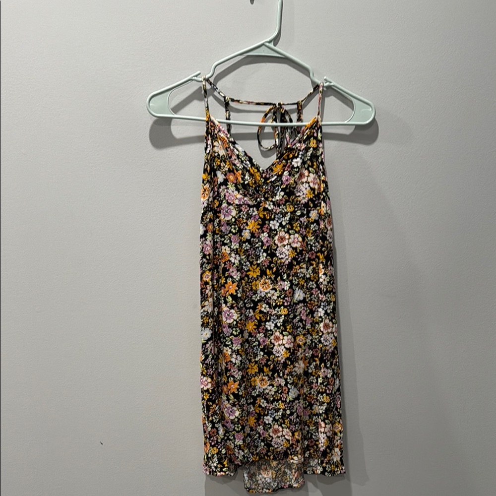 Floral Spaghetti Strap Dress